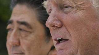 Trump ayaa Japan kala hadlay kulanka isbuuca soo socda uu la yeelanayo Kim Jong-un