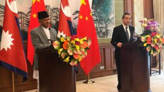 नेपाल र चीनका परराष्ट्रमन्त्री