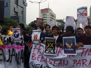 kpk, jokowi, unjuk rasa