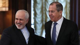 وزیر امور خارجه ایران در مسکو با همتای روس خود دیدار کرده است