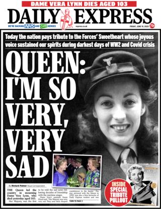 Daily Express 19 June