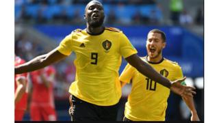 Lukaku yinjirije igihugu c'Ububiligi ibitsindo bibiri bahura na Tunisia