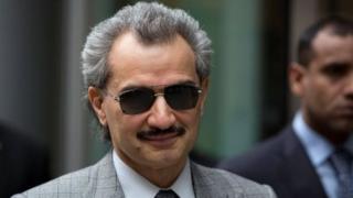 الملياردير السعودي الوليد بن طلال