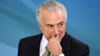 Michel Temer shugaban kasar Brazil