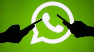 Igishusho kiranga porogaramu ya WhatsApp