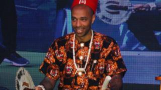 Tsohon dan kwallon Arsenal da Faransa Thierry Henry