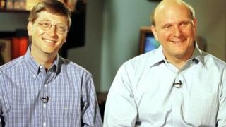 Bill Gates y Steve Ballmer