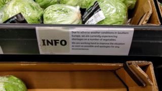英國超市蔬菜限購