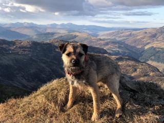 Jess on Ben Ledi