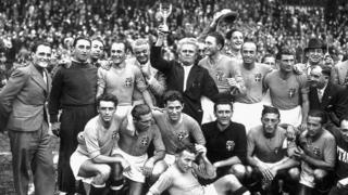 Italy ganó la Copa del Mundo en 1938.