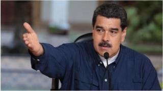 Rais Nicolas Maduro, anayelalamikiwa na Marekani
