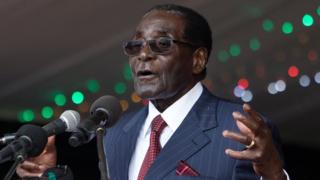 Prezida Mugabe ariko arashikiriza ijambo mu kwezi kwa kabiri itariki 27 mu 2016