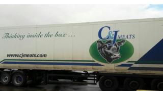 The stolen container