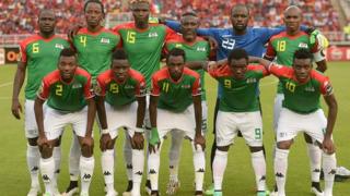 L'équipe des Etalons du Burkina Faso