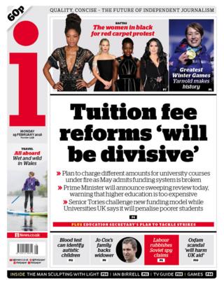 i front page