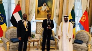 MM Abiy Ahimad, Isaayyaas Afawarqii fi Sheek Mohaammad biin Zaayiid