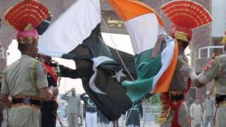 Wagah border crossing between India and Pakistan (file photo)