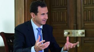 Bashar al Asad, presidente sirio