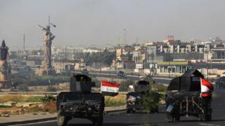 Irak güçleri Kerkük'te