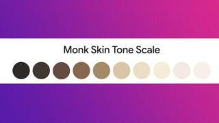Monk skin tone scale