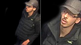 Imágenes de circuito cerrado de televisión de Salman Abedi.