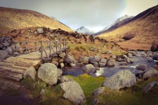 Mangela Coia sent in this photo of Glen Rosa on the Isle of Arran