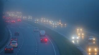 Traffic in fog