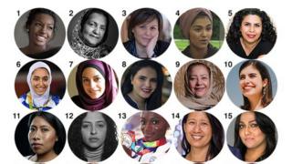 100 Women profile pictures 1 - 20