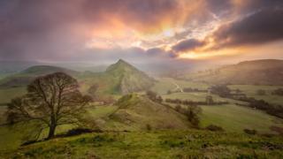 Chrome Hill, in Derbyshire's Peak District