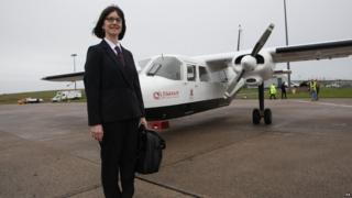 Loganair celebrated its millionth passenger on the route this week