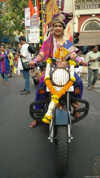मुंबईतल्या गुढीपाडव्याची क्षणचित्रे