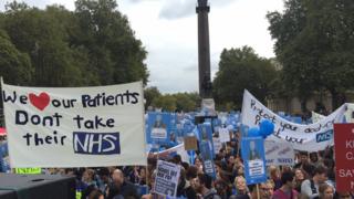 Junior doctors' rally