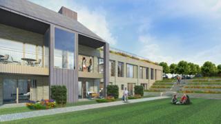 Visual impression of new hospice