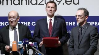 وزیران خارجه قدرتهای اروپایی