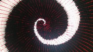Inside Event Horizon balloon structure in Edinburgh