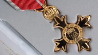 Order of the British Empire (OBE) medal