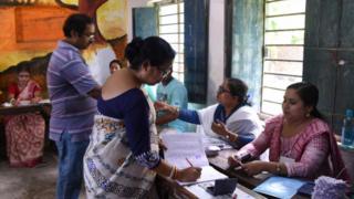 লোকসভা নির্বাচন, ভারত, ডায়মন্ড হারবর গার্লস স্কুল, ভোটগ্রহণ, ১৯মে মে, ২০১৯
