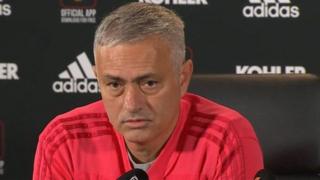Meneja wa Manchester United Jose Mourinho