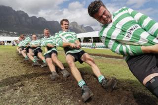 Team Koapman of the Netherlands competes in the men's club championship