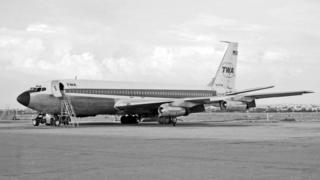 "Боинг 707", следовавший рейсом TWA85 31 октября 1969 года