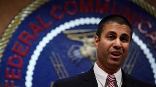 Ajit Pai, presidente de la Comisión Federal de Comunicaciones de Estados Unidos