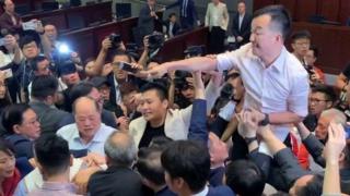 Hong Kong lawmakers