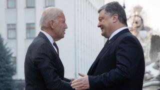 Петро Порошенко та Джозеф Байде