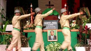 Umuhango wo gushingura Prezida Melchiro Ndadaye mu 1993