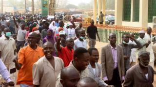 Des manifestants à Niamey (archives)