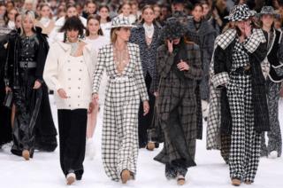 Cara Delevingne and emotional models on the catwalk