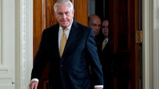 Le secrétaire d'Etat américain Rex Tillerson a annulé son programme de samedi au Kenya.