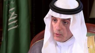 Wasiirka arrimaha dibadda ee Sacuudiga Adel al-Jubeir