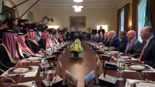 مباجثات أمريكية سعودية