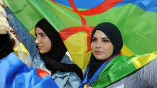 Protesters in Rabat, Morocco - Sunday 15 July 2018